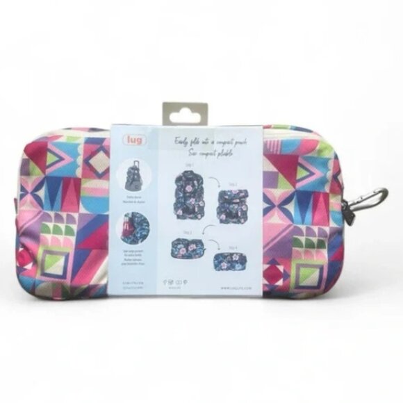 LUG NIP Small World Multi Travel Packable Foldable PUDDLE JUMPER SE Backpack - Picture 6 of 6